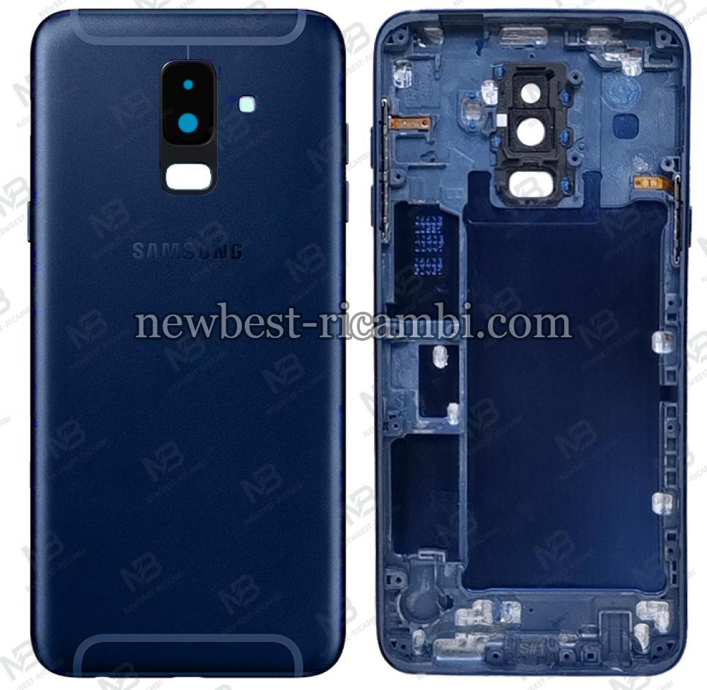 samsung a6 plus a605f back cover blue original