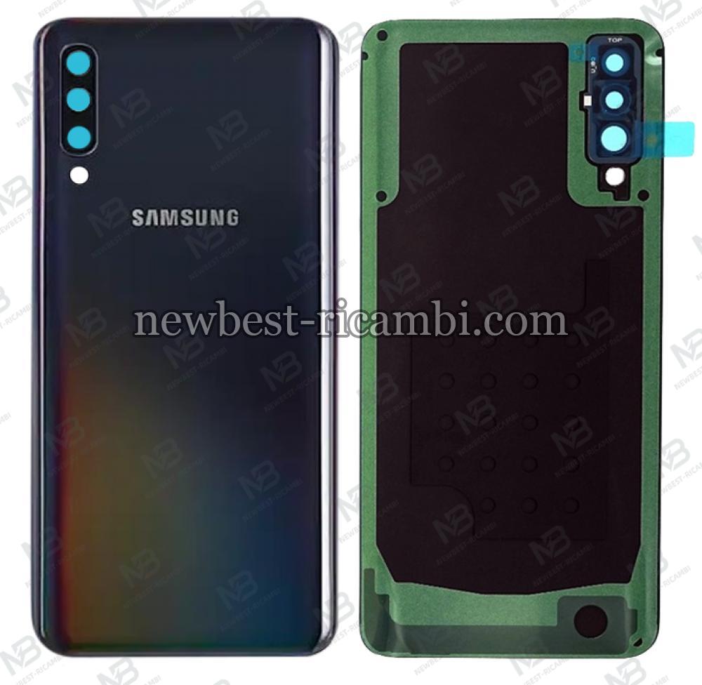 Samsung Galaxy A50 2019 A505f Back Cover+Camera Glass Black Original