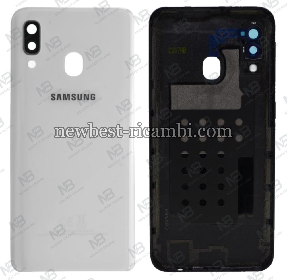 samsung galaxy a20e a202 back cover white original