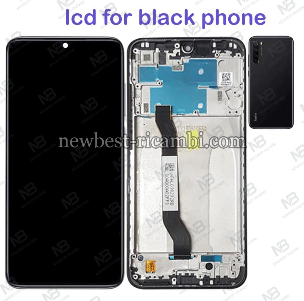Xiaomi Redmi Note 8 Touch + Lcd + Frame Black