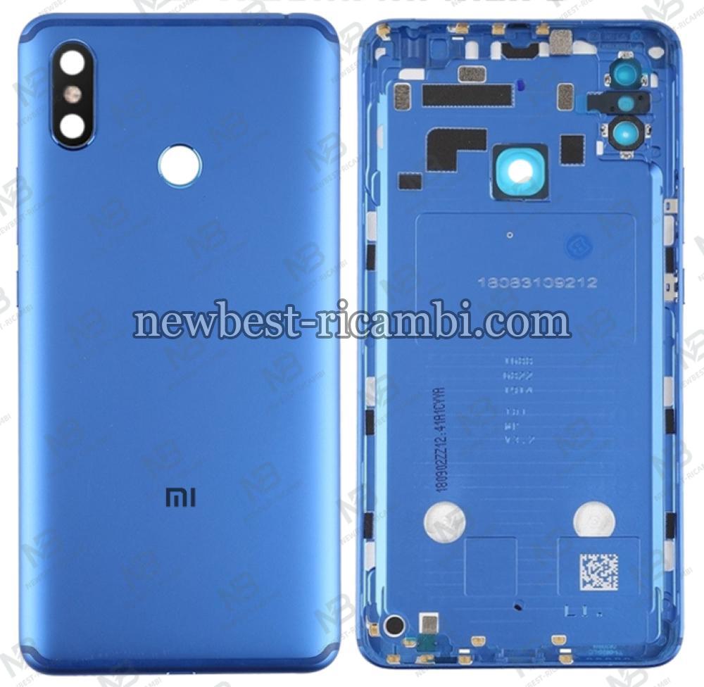 xiaomi mi max 3 back cover blue Original