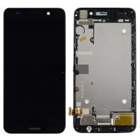Huawei Honor 4A Y6 Touch + Lcd + Frame Black Original