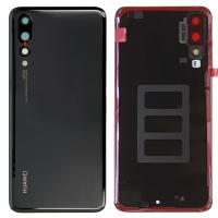 Huawei P20 Pro Back Cover+Camera Glass Black Original