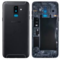 samsung a6 plus a605f back cover black original