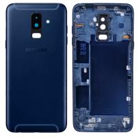 samsung a6 plus a605f back cover blue original