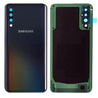 Samsung Galaxy A50 2019 A505f Back Cover+Camera Glass Black Original
