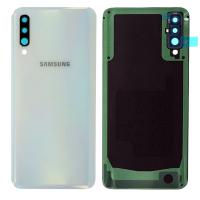 Samsung Galaxy A50 2019 A505f Back Cover+Camera Glass White Original