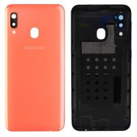 samsung galaxy a20e a202 back cover orange original