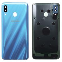 samsung galaxy a30 a305 back cover+camera glass blue sky original