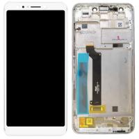 asus zenfone 5 lite zc600kl x017d touch+lcd+frame white