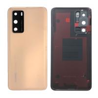 huawei p40 back cover gold original