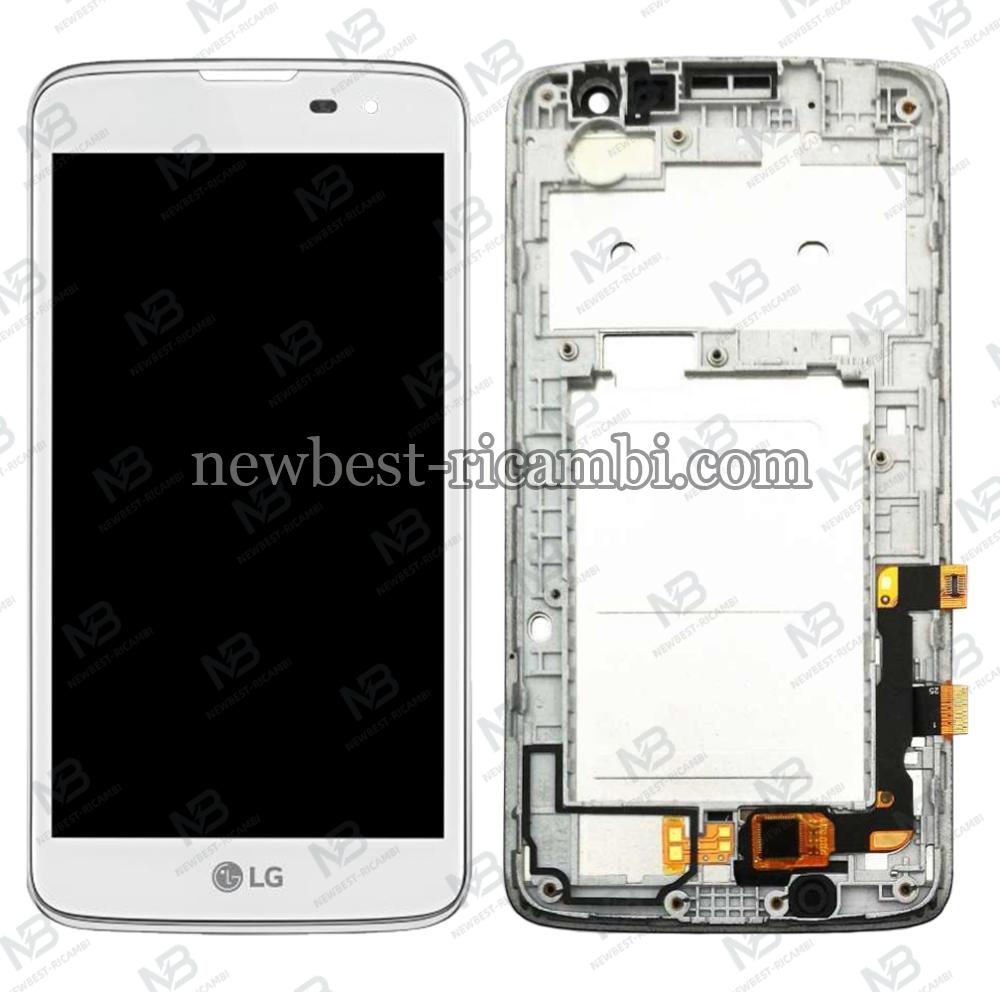 lg optimus k7 x210 touch+lcd+frame white