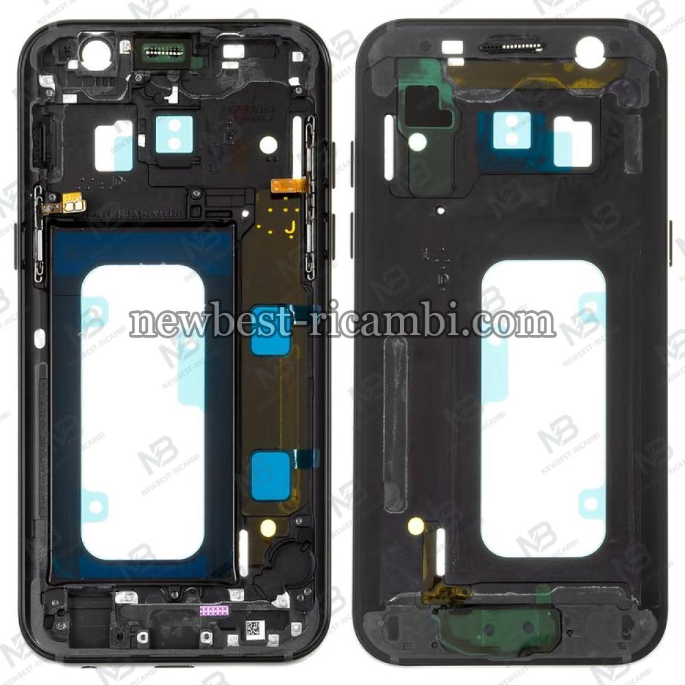 samsung galaxy a3 2017 a320f frame of lcd display black