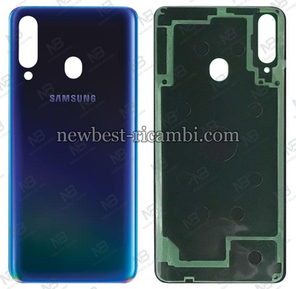 samsung galaxy m40 m405 back cover blue original