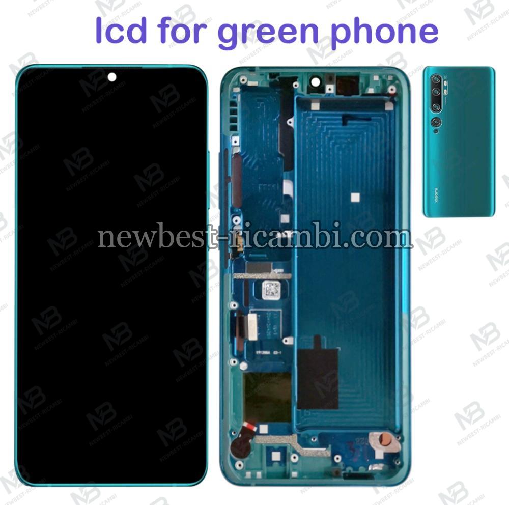 Xiaomi Mi Note 10 / Note 10 Pro Touch+Lcd+Frame Green Original