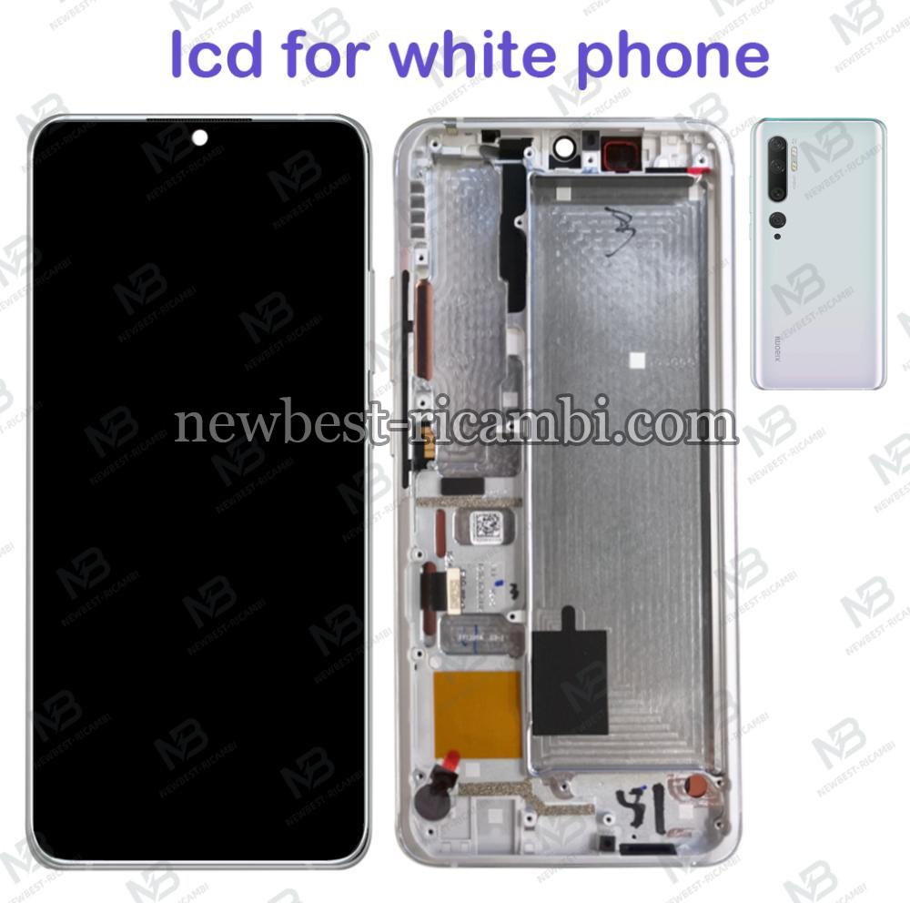 Xiaomi Mi Note 10 / Note 10 Pro Touch+Lcd+Frame White Original