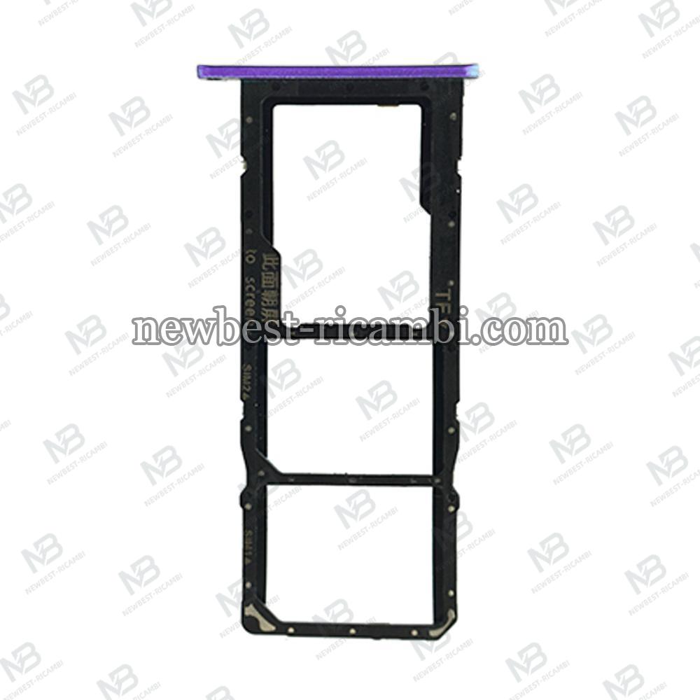 huawei y6p /honor 9a sim tray purple