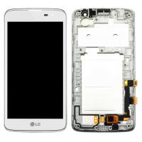 lg optimus k7 x210 touch+lcd+frame white