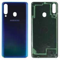 samsung galaxy m40 m405 back cover blue original