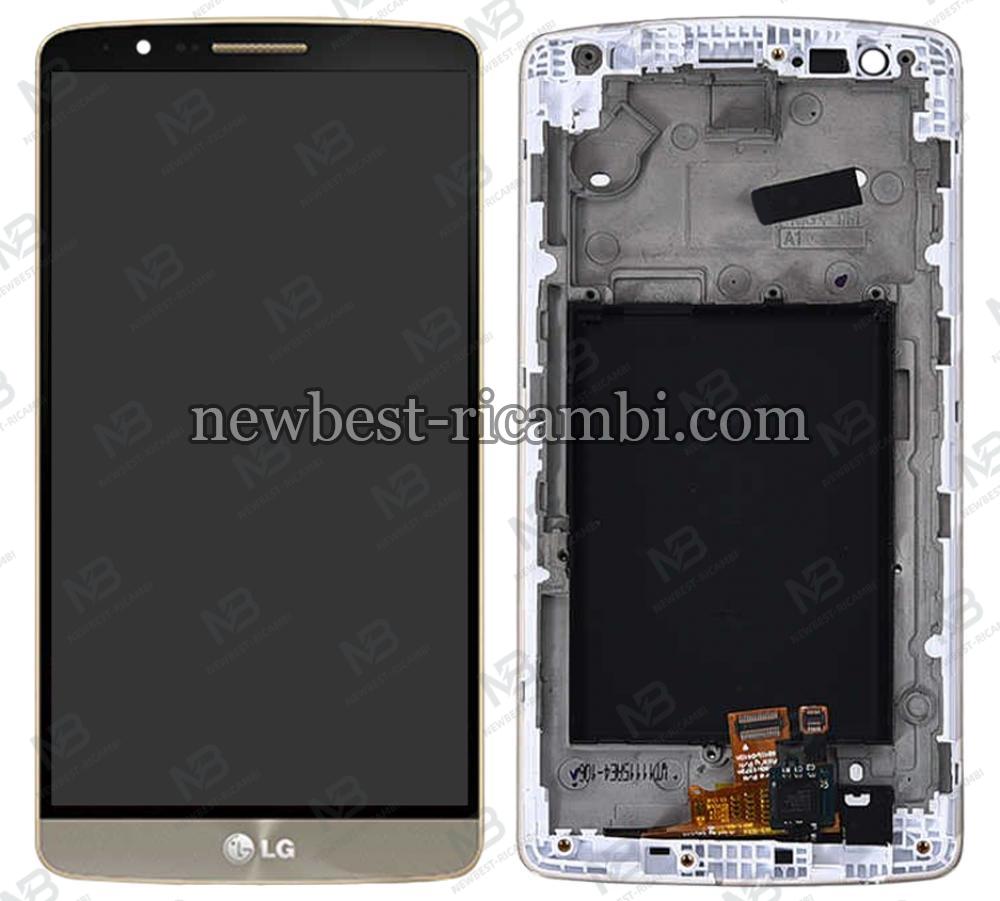 LG G3 Mini G3s D722 D725 Touch + Lcd + Frame Gold