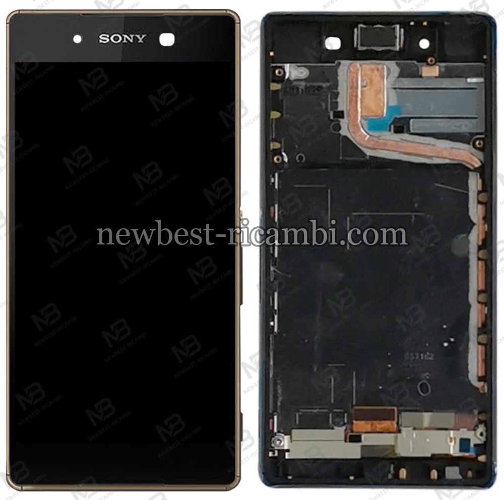 Sony Xperia  Z3+ Z3 Plus Z4 E6553 E6533 touch+lcd+frame gold original