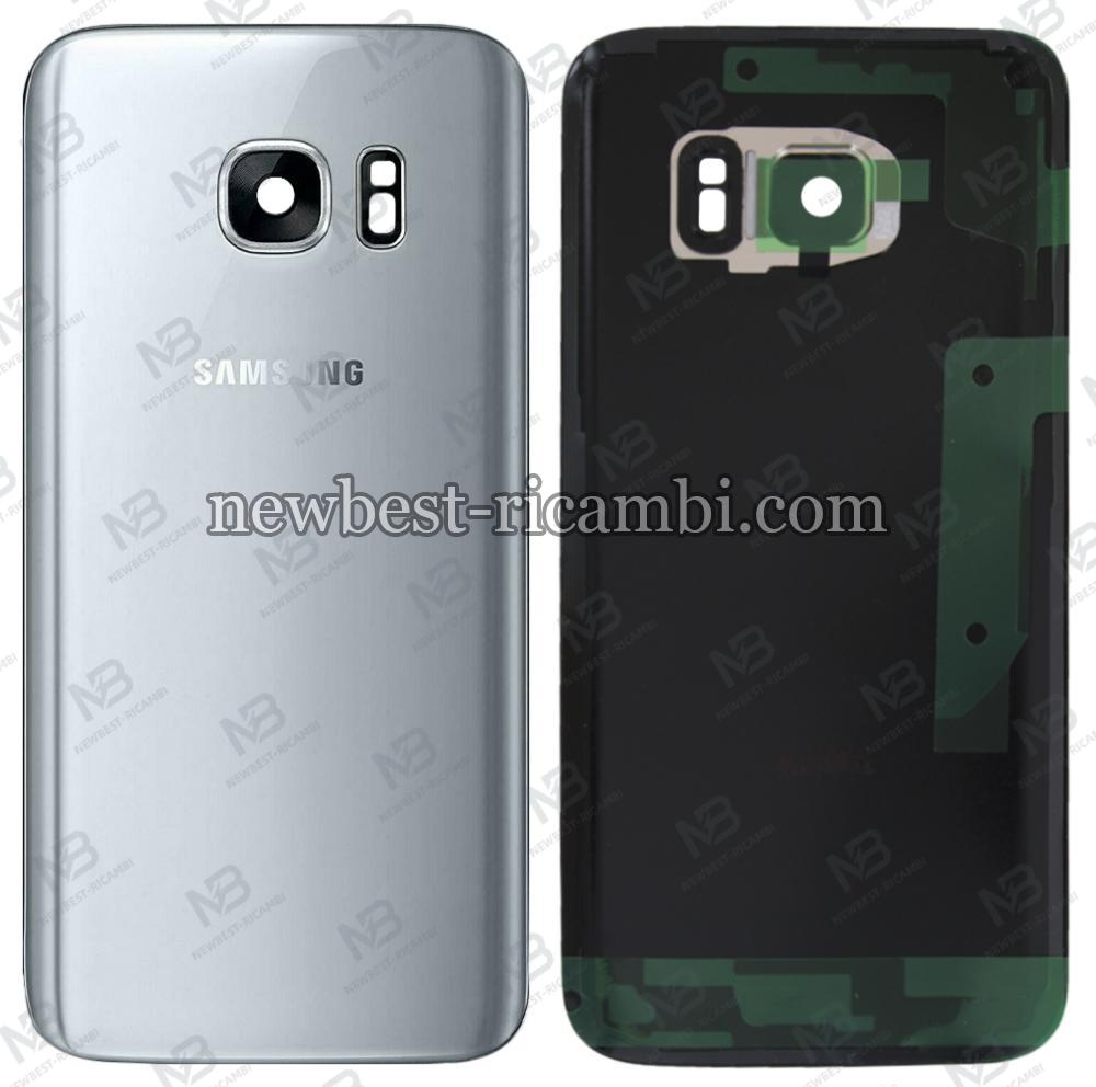 samsung galaxy s7 g930f back cover silver AAA