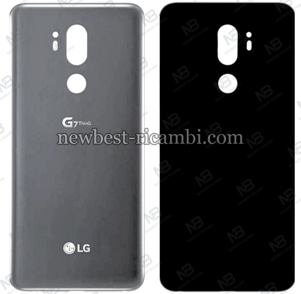 lg g7 thinq back cover silver original