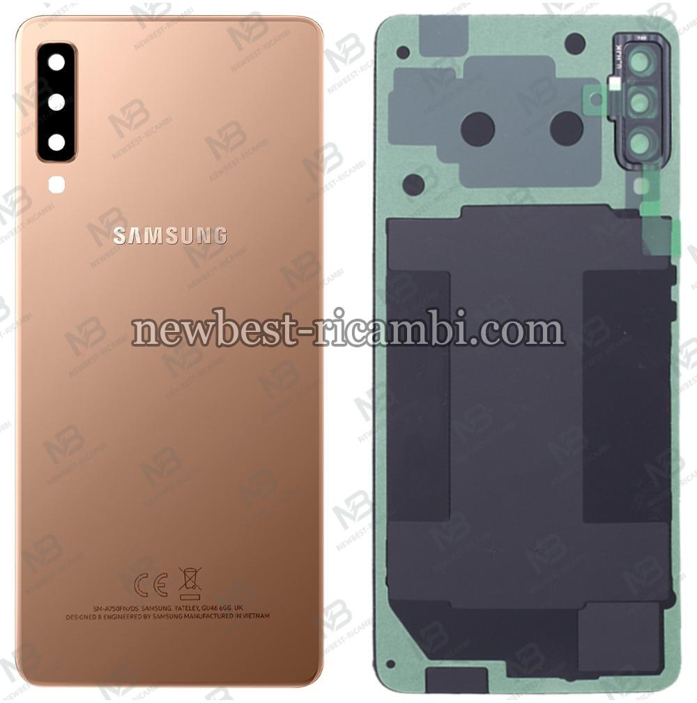samsung galaxy a7 2018 a750f back cover gold AAA
