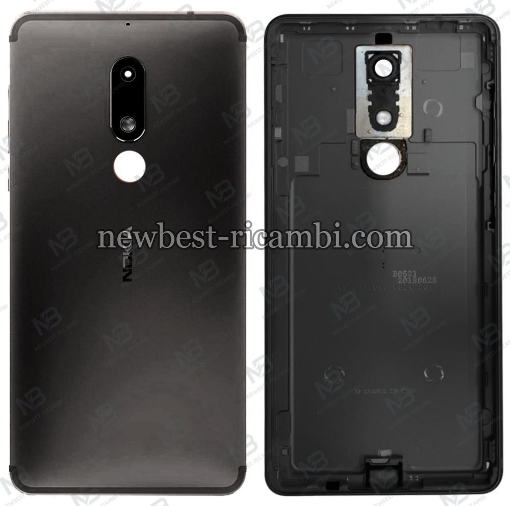 nokia 5.1 back cover black