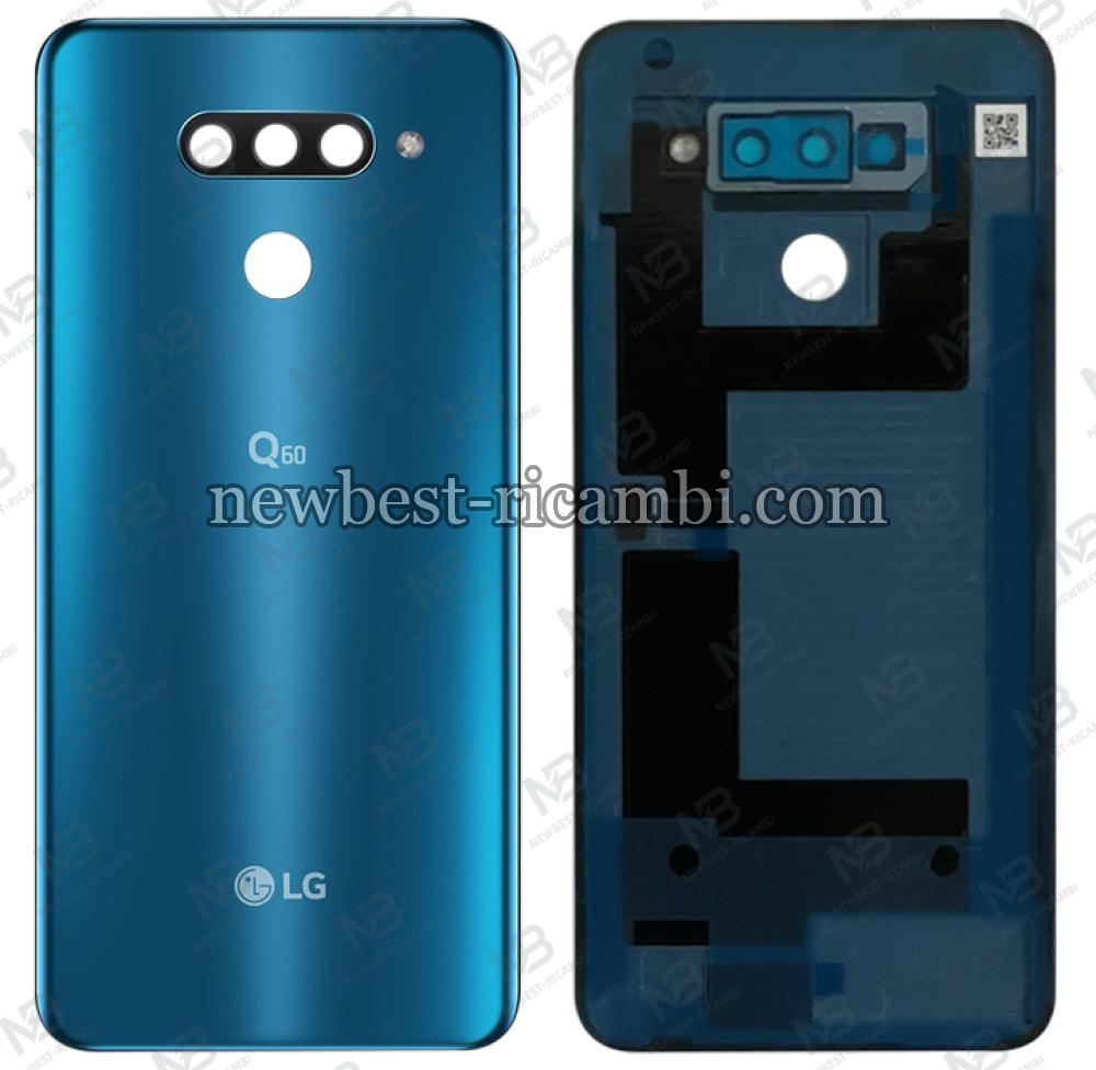 LG Q60 back cover blue