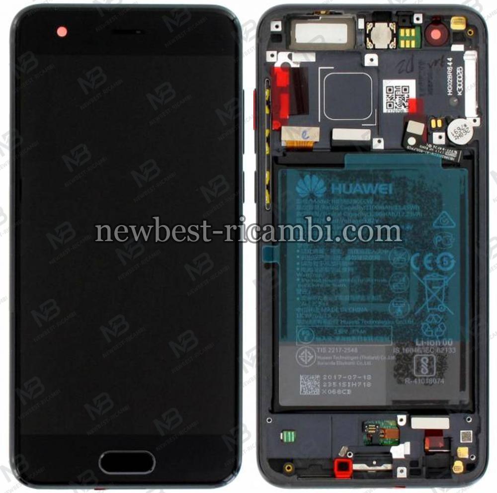 Huawei Honor 9 Touch + Lcd + Frame Battery Black Service Pack