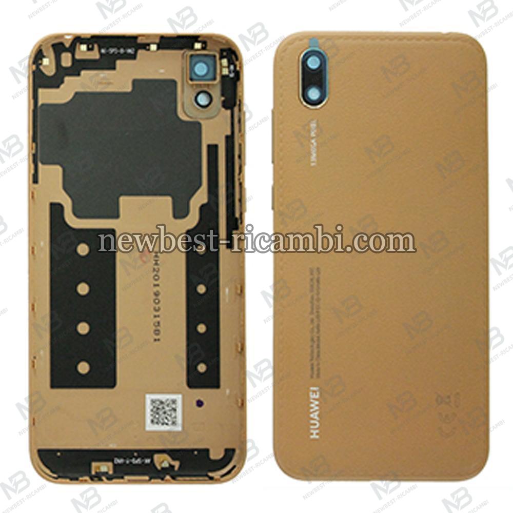 huawei y5 2019 back cover Amber Brown