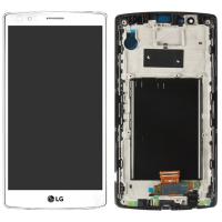 lg g4 h815 h810 h811 f500 touch+lcd+frame white