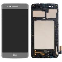 Lg K8 2017 Touch+Lcd+Frame Silver