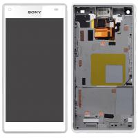 Sony Xperia Z5 Compact Mini E580 touch+lcd+frame white original