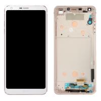 lg g6 h870 touch+lcd+frame mono sim white original