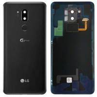 lg g7 thinq back cover +id touch black original