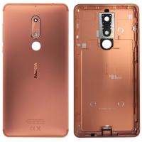 nokia 5.1 back cover orange