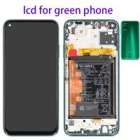 Huawei P40 Lite Touch+Lcd+Frame Battery Green Service Pack