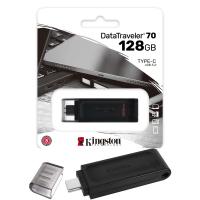Pen Drive128gb USB 3.2 Type C Kingston DT70/128GB Datatraveler 70