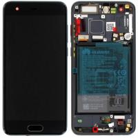 Huawei Honor 9 Touch + Lcd + Frame Battery Black Service Pack