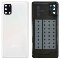 samsung galaxy a31 a315 back cover+camera glass white original