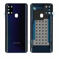 Samsung Galaxy A21s A217 Back Cover+Camera Glass Black Original