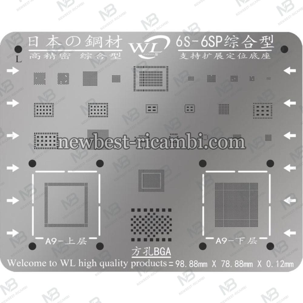 WL BGA Reballing Stencil per il iPhone 6s-6sp