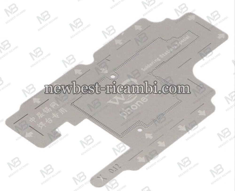 WL HT007 Intelligent Mainboard Layered BGA Reballing Stenci for iPhone X