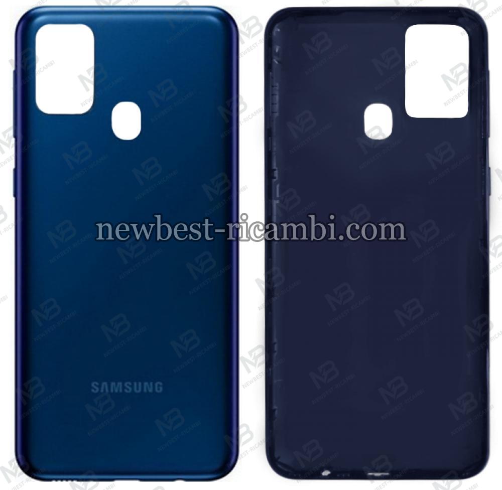 samsung galaxy m31 m315 back cover blue original