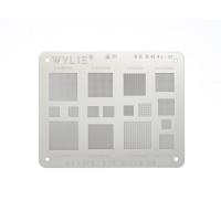 Wylie WL-53 Multi Function BGA Stencil 0.3/0.35/0.4/0.5/Parallel/45 Degree Hole Solder Template Universal BGA Reballing 