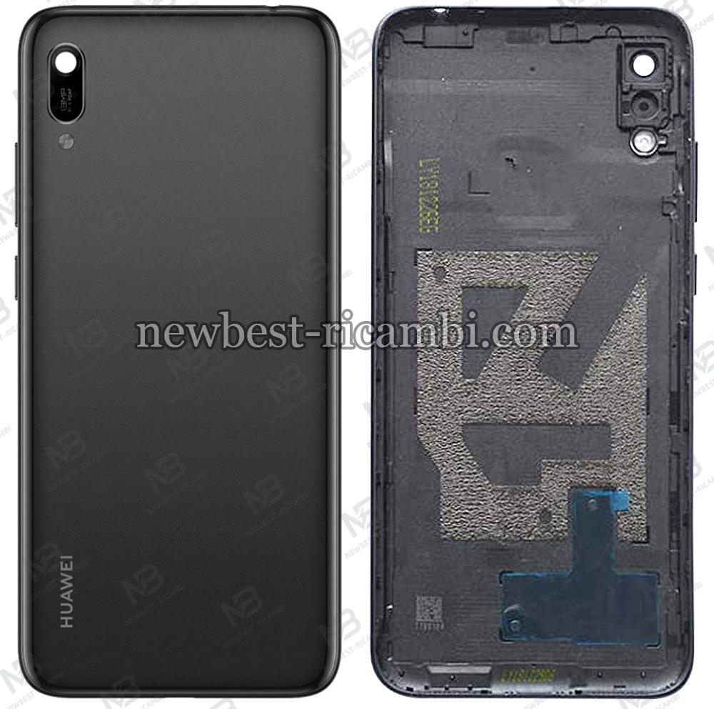 huawei y6 2019 back cover+camera glass black