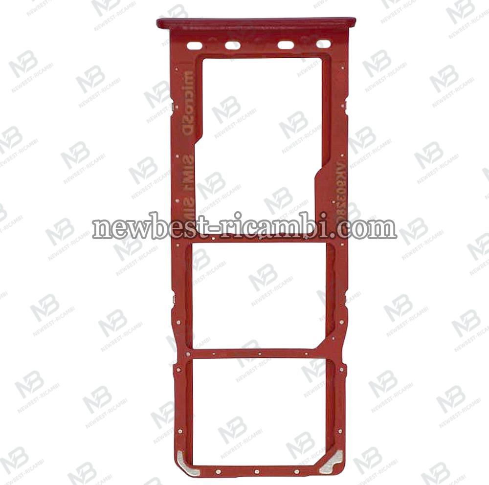 samsung galaxy A10 A105 sim tray red