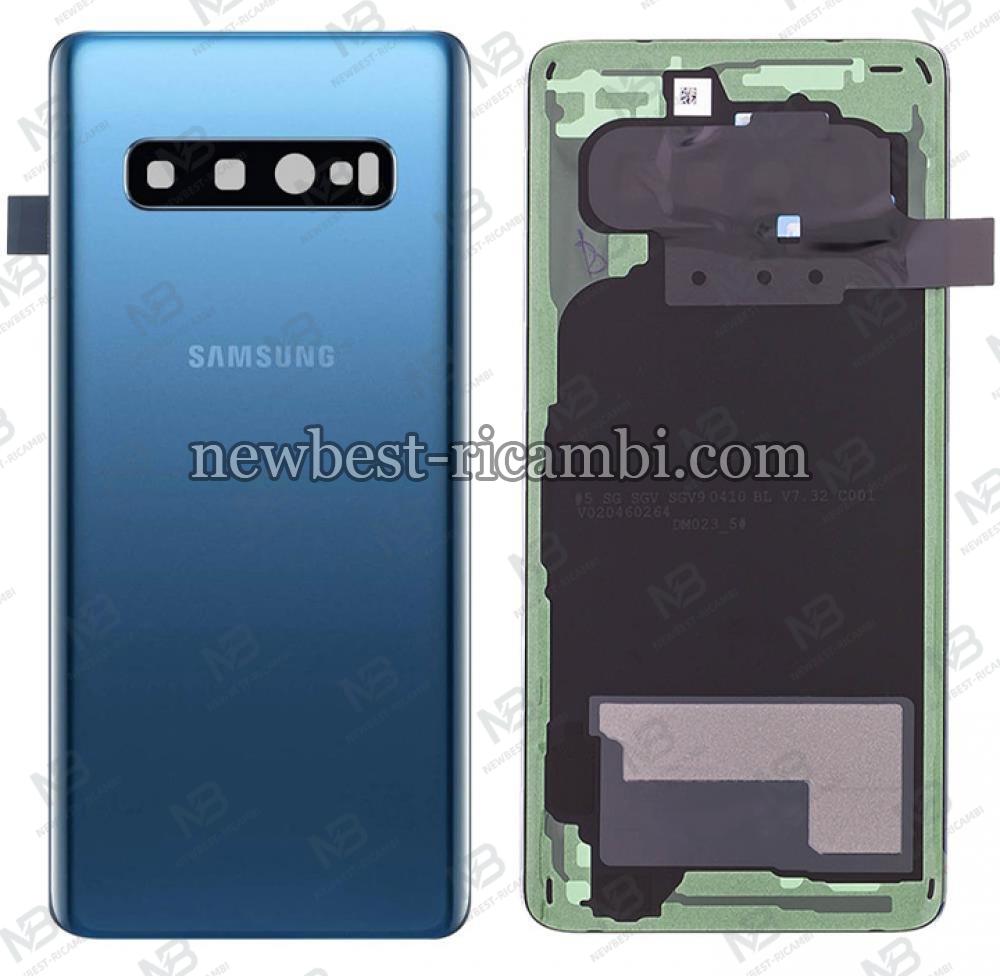 samsung galaxy s10 g973f back cover prism blue original